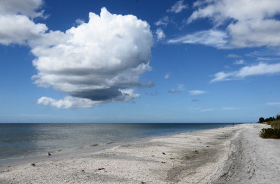 A inviting day along Sanibel's 12+ miles of beach