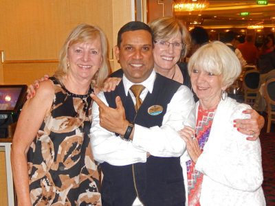 One of our expert waiters