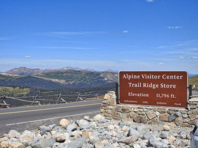 At Alpine Visitor Center