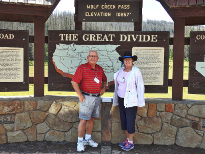 The Continental Divide east of Durango