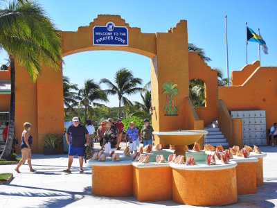 The Square on Half Moon Cay