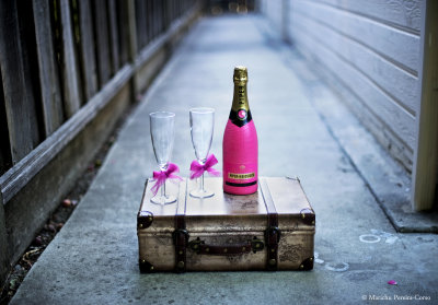 Wedding Champagne: Piper-Heidsieck Rose Sauvage Bodyguard Limited Edition from Champagne