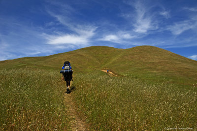 Backpacking from Sunol Pleasanton to del Valle Pleasanton