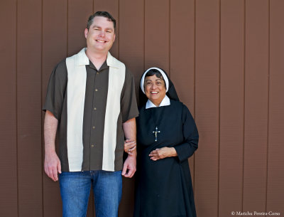 my husband and Sr. Therese