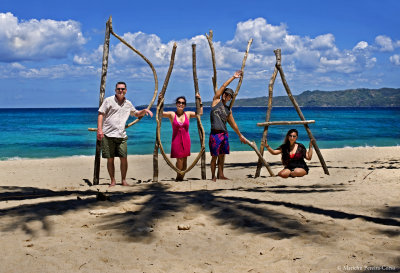 Our group photo in Puka Beach