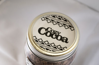Beverage Assignment. Cozy Cocoa top label