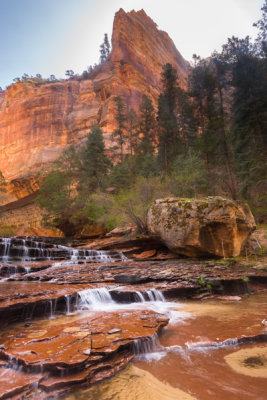 Left Fork river canyon