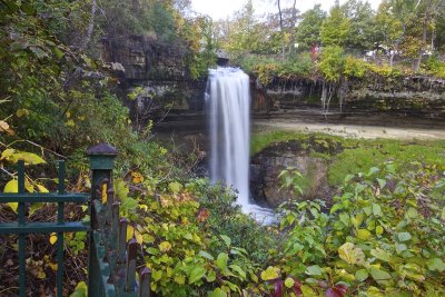 Minnehaha Fall - Fall colors