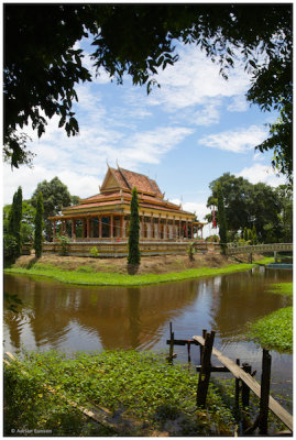 View of Pradeo Temple