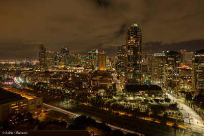 Downtown San Diego at Night