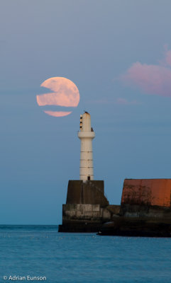 Perigee Moon at Aberdeen