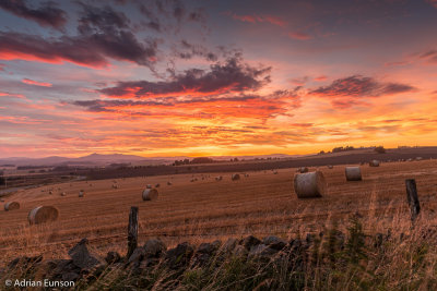 Bennachie Autumn Sunset