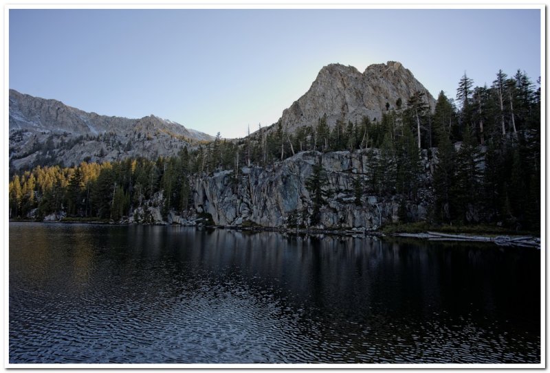 Crystal Crag from TJ Lake, Mammoth Lakes, California