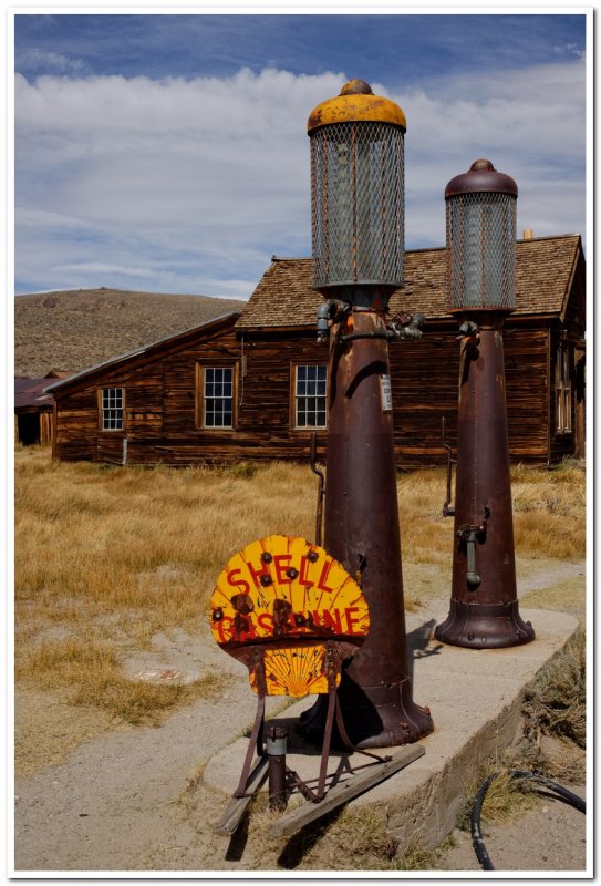 Gas Station, Bodie, California