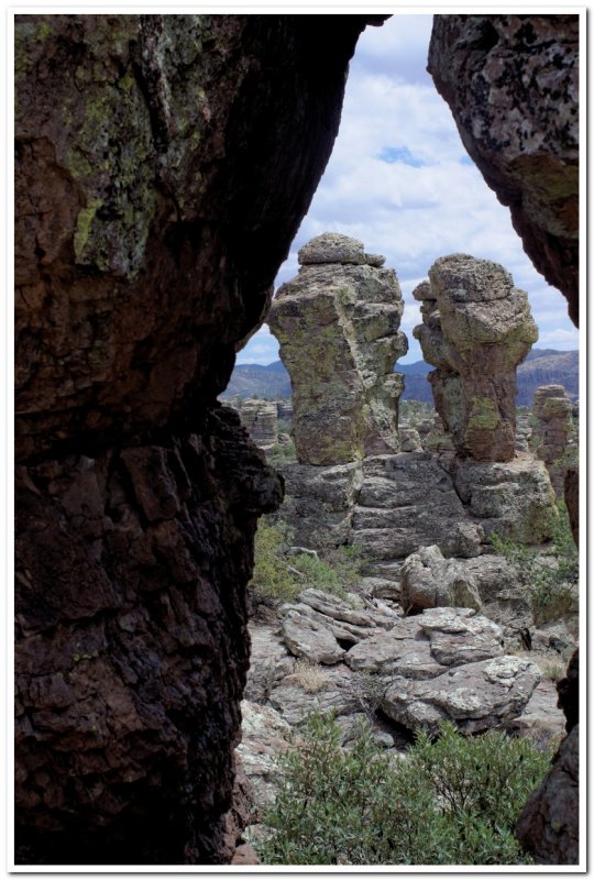 Punch and Judy, Heart of Rocks Trail, Chirichahua National Monument