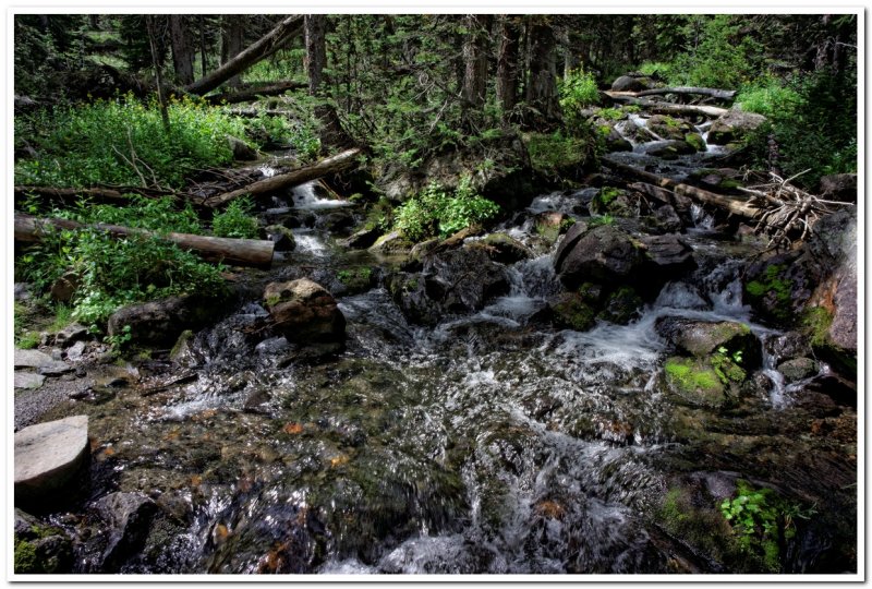 Lost Cabin Lake Trail, Confluence