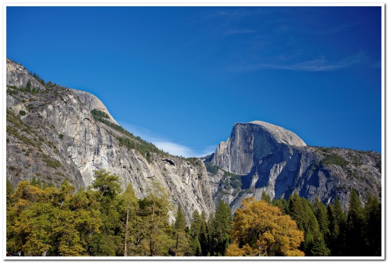 Half Dome from Upper Yosemite Falls Trail