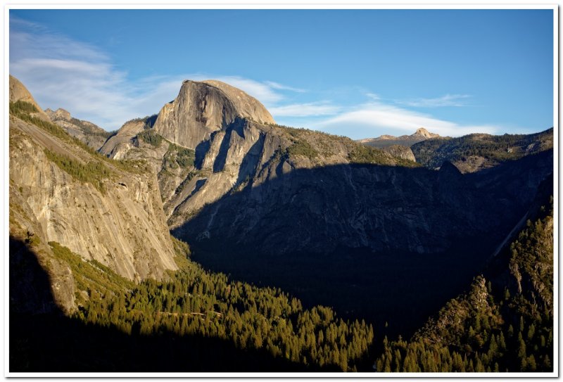 Half Dome from Upper Yosemite Falls Trail