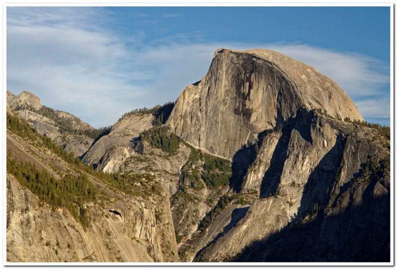 Half Dome from Upper Yosemite Falls Trail