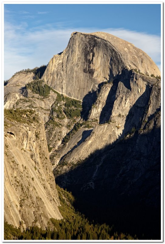 Half Dome from Upper Yosemite Falls Trail