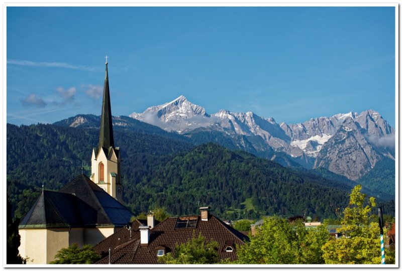 View from Partenkirchen