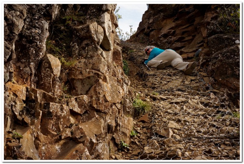 It's . . . too . . . steep!