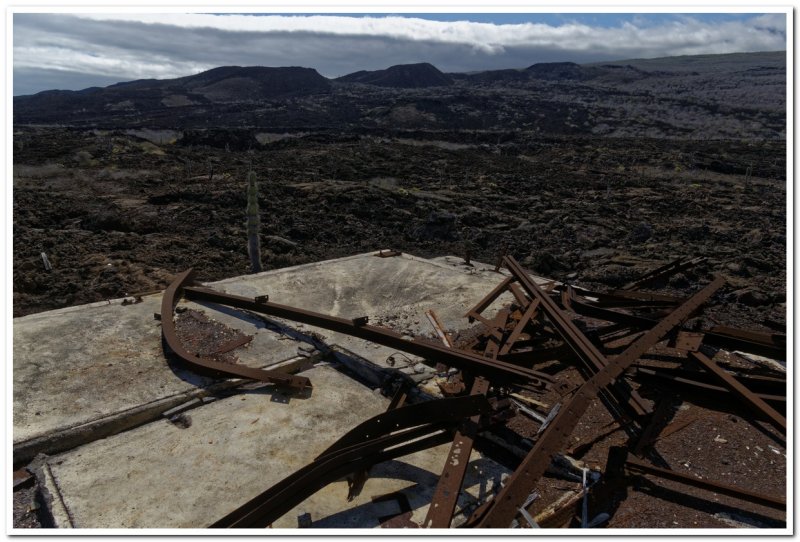 WWII Radar Station Remains, Punta Albemarle