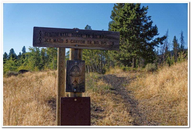 Continental Divide Trail north of Homestake Pass, Montana
