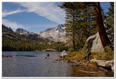 At Shadow Lake, Ansel Adams Wilderness