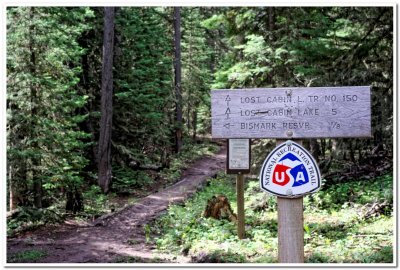 Lost Cabin Lake Trail, Trailhead