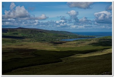 Looking toward Cloghane from Conor Pass, Ireland