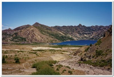 Spirit Lake from the Pumice Plains, Mount St. Helens