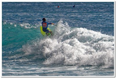 Paddle board surf competition, Makaha