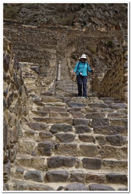 Ollantaytambo steps