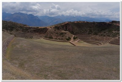 Moray sunken terraces