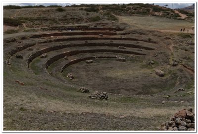 Moray sunken terraces