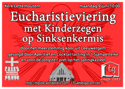 Kinderzegen op Sinksenkermis - 9-juni-2014