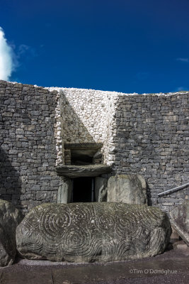 Newgrange entrance - East Portal