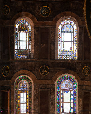 Inside St. Sophia's Mosque