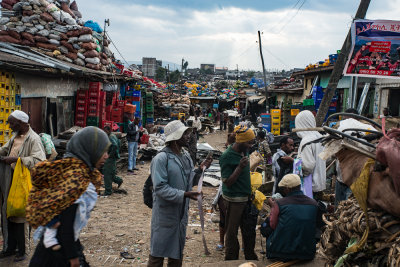 Merkado in Addis Ababa