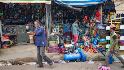 Merkado in Addis Ababa