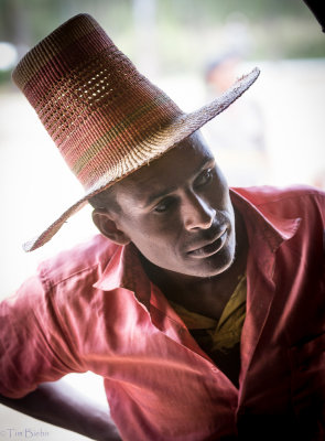 Alaba Man with Tall Hat