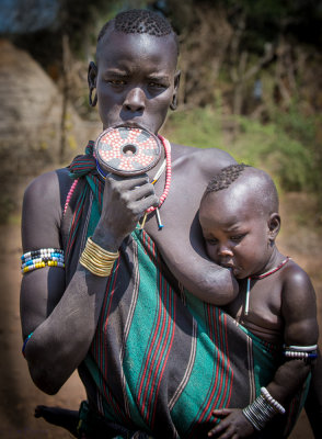 Mursi  Woman