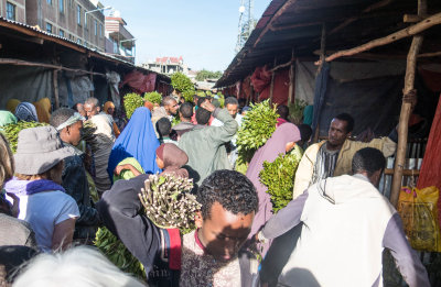 Khat Market in Harar