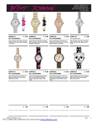 OCT 2016 MACY ONLY BJW HOLIDAY TOC WATCHES2