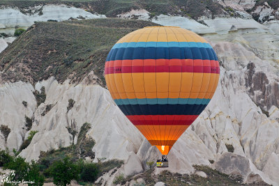 Mongolfiera nella valle rosa, Balloon in the Rose Valley