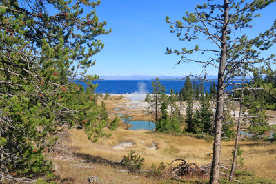 Yellowstone Lake and West Thumb Geyser Basin