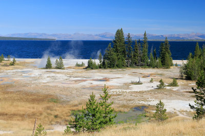 Yellowstone Lake and West Thumb Geyser Basin