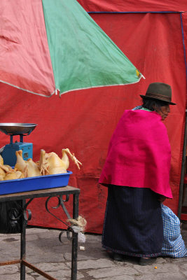 Guamote market, Ecuador