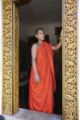 Kandy, at Malwatta Monastery
